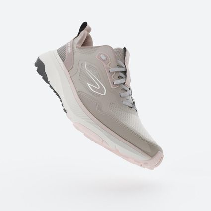 Decathlon | Tênis Feminino de Corrida Jf 190 Grip Kalenji Bege