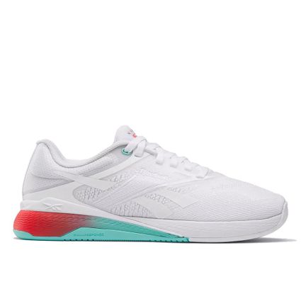Decathlon | Tênis Reebok Nano X5 Feminino White/Aqua/Red