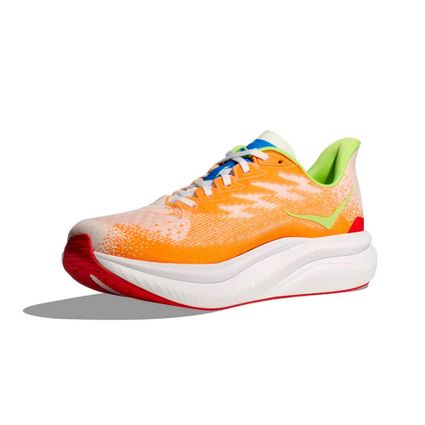 Decathlon | Tênis Masculino de Corrida Mach 6 Hoka Laranja