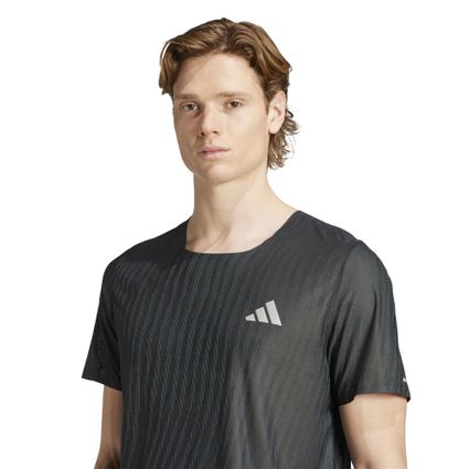 Decathlon | Camiseta Masculina de Corrida Essentials 365 Adidas Preto