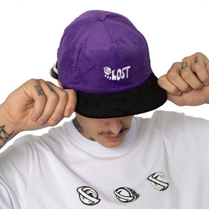 Decathlon | Boné Lost Aba Reta Dad Cap Lost Veludo WT25 Roxo