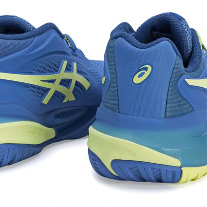 Decathlon | Tênis Asics Gel Resolution X All Court Azul E Limão
