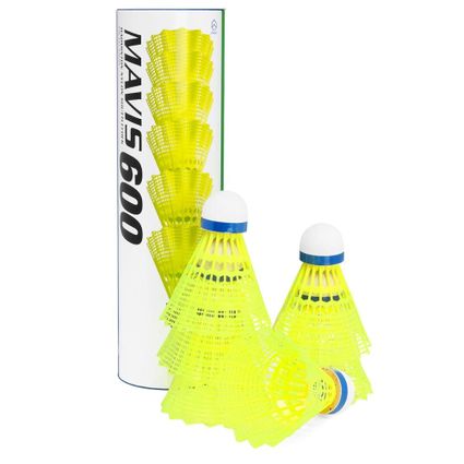Decathlon | Peteca Yonex Mavis 600 Tubo Com 06 Unidades