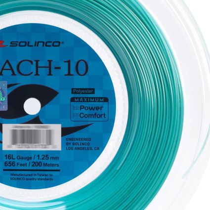 Decathlon | Corda Solinco Mach-10 Azul 16l 1.25mm - Rolo com 200