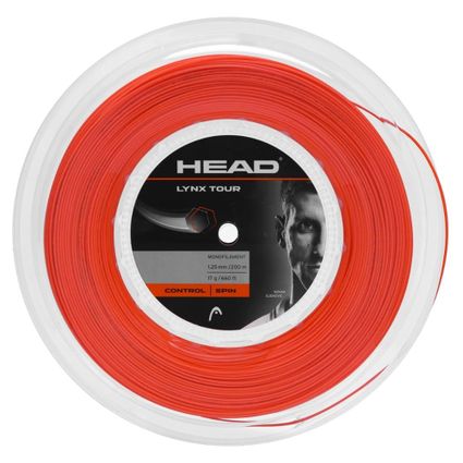 Decathlon | Corda Head Lynx Tour 17L 1.25mm Laranja - Rolo com 200
