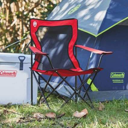 Decathlon | Cadeira Dobrável Vermelha Coleman
