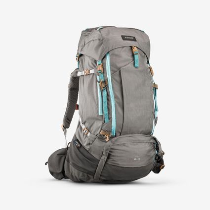 Decathlon | Mochila Feminina de Trekking 55 + 10l Mt500 Air Simond