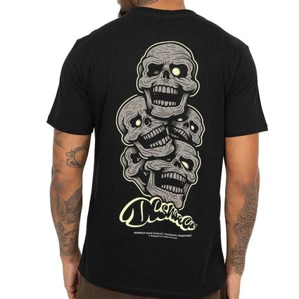 Decathlon | Camiseta DC Shoes Laugh Stack SM26 Masculina Preto
