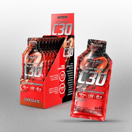 Decathlon | Energy Gel VO2 C30 com cafeína - 10 Unidades