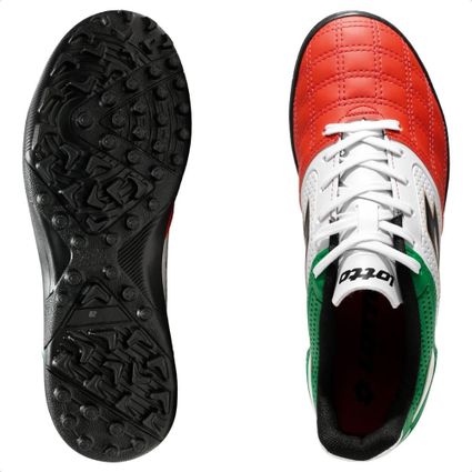 LOTTO × Diaspora Decathlon | Chuteira Society Lotto Stadio Potenza Gold B500 Masculina