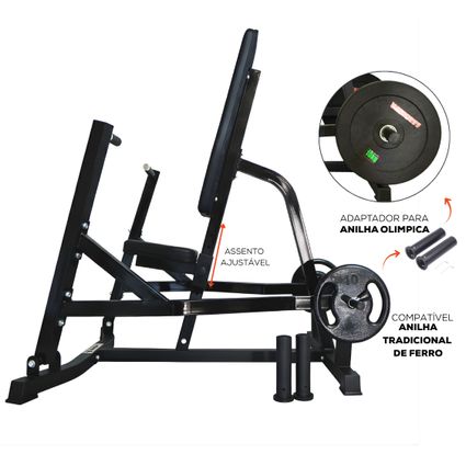 Decathlon | Supino Vertical Reto Máquina Articulada Chest Press