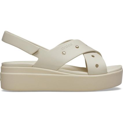 Decathlon | Sandália Crocs Brooklyn 4U Cross Strap Sandal Frappe