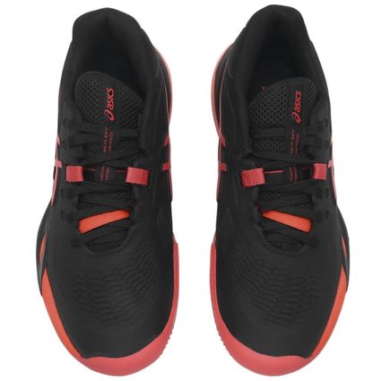 ★asics GEL-RESOLUTION 8 レッド／ブラック Decathlon | Tênis Asics Gel Resolution X Clay - Saibro - Preto e Coral