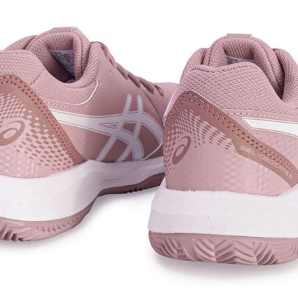 Decathlon | Tênis Asics Gel Dedicate 8 - Clay - Saibro - Rosa e Branco