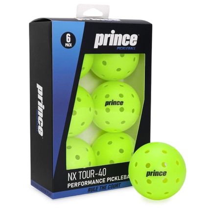 Decathlon | Bola De Pickleball Prince Tour NX-40 Pack Com 06 Bolas