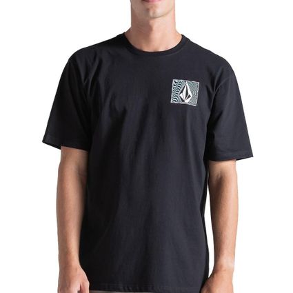 Decathlon | Camiseta Volcom Wavy Train WT26 Masculina Preto