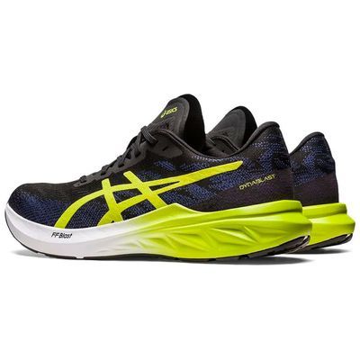 Decathlon | Tenis Asics Dynablast 3 Preto e Verde Lima Zest Masculino