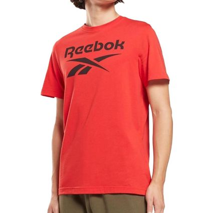 Decathlon | Camiseta Reebok Big Logo Masculina Vermelho