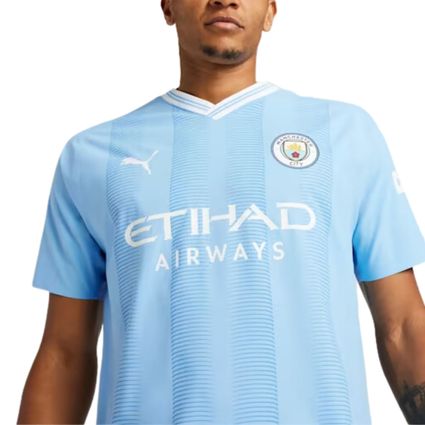 ウェア Manchester City 23/24  LS jersey Puma Manchester City Men's Home Jersey Long Sleeve 2023/24 | eBay