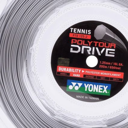 Decathlon | Corda Yonex Poly Tour Drive 16l 1.25mm Cinza - Rolo