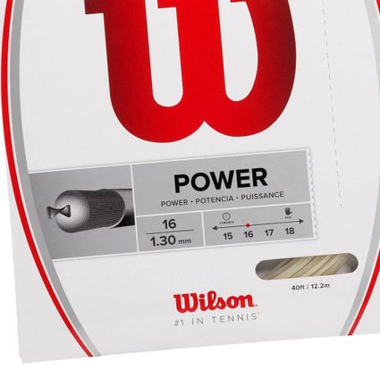 Decathlon | Corda Wilson NXT Power 16L 1.30mm Champanhe - Set