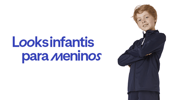 Looks infantis para meninos