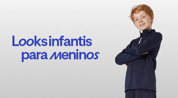 Looks infantis para meninos