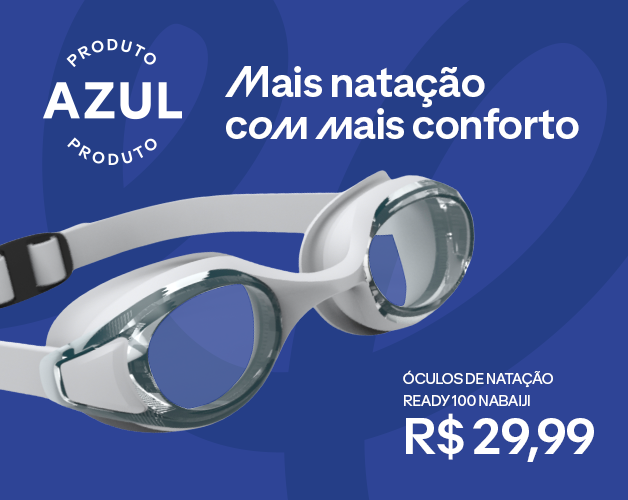 Mais natação com mais conforto - Óculos de natação nabaijo por R$29,99