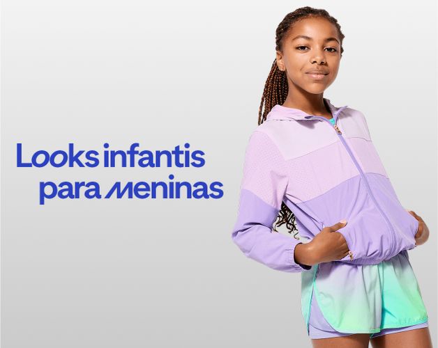 Looks infantis para meninas