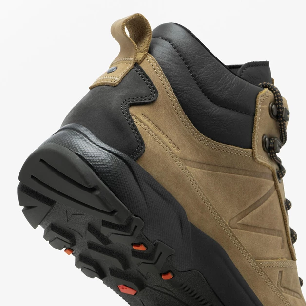 目． A.H Decathlon | Bota Masculina de Trilha NH500 Impermeável Quechua Marrom