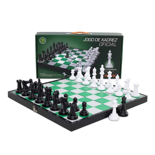 Decathlon | Jogo de Xadrez Oficial Tabuleiro Dobrável - Jaehrig - J018