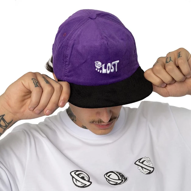 Decathlon | Boné Lost Aba Reta Dad Cap Lost Veludo WT25 Roxo
