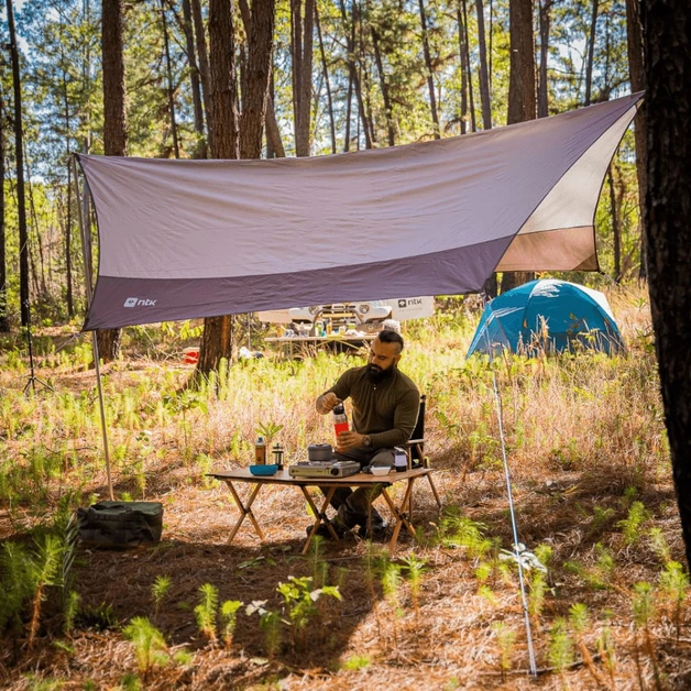 【限定品】T no T x TARPtoTARP Valo Shade Decathlon | Toldo Tarp Shade NTK - Impermeável, 3x4m, Proteção
