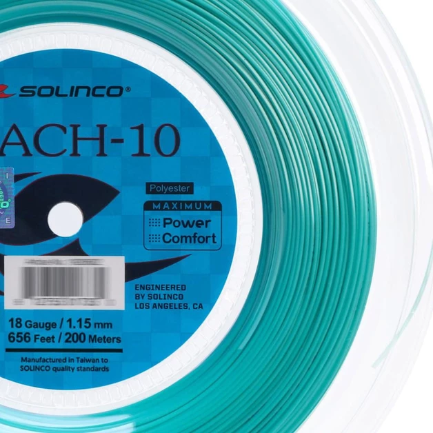 Decathlon | Corda Solinco Mach-10 Azul 18 1.15mm - Rolo com 200 Metros