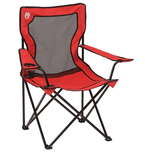 Decathlon | Cadeira Dobrável Vermelha Coleman