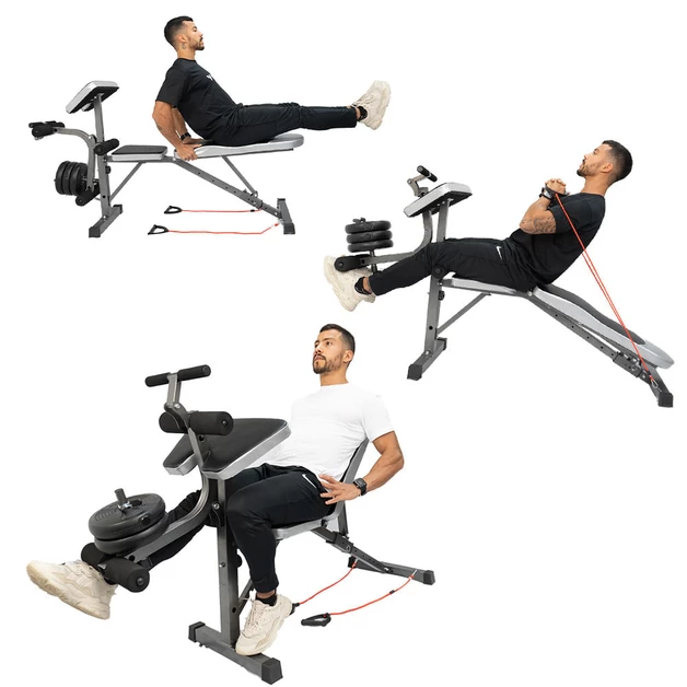 Decathlon | Banco Supino Regulável Cadeira Extensora e Scott Yangfit