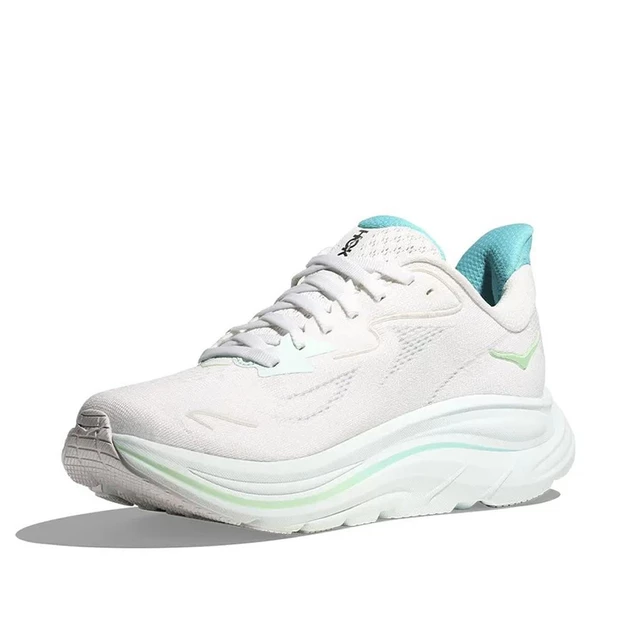 Decathlon | Tênis Hoka Clifton 10 Feminino White/Cielo Blue