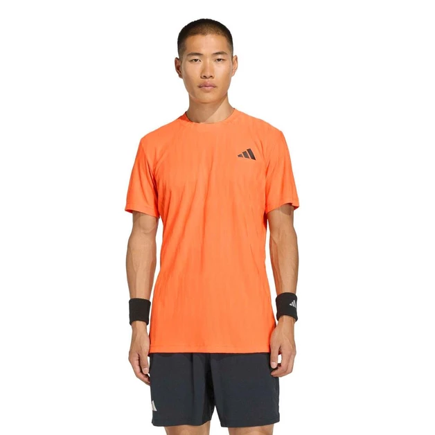Decathlon | Camisa Masculina de Tênis Airchill Freelift Adidas Laranja