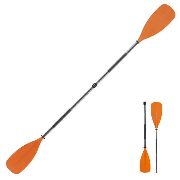 その他 REMO Decathlon | Remo de Caiaque Regulável 2 Partes X100 Itiwit Laranja