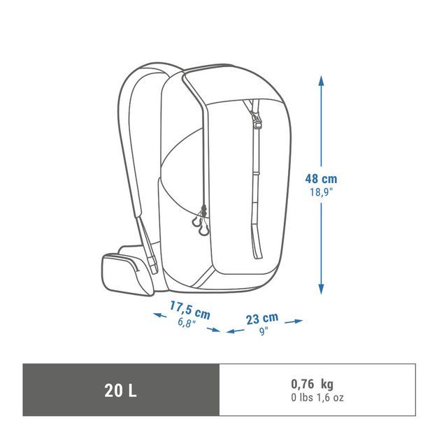 Backpack-mh100-20l-black-20l-Preto