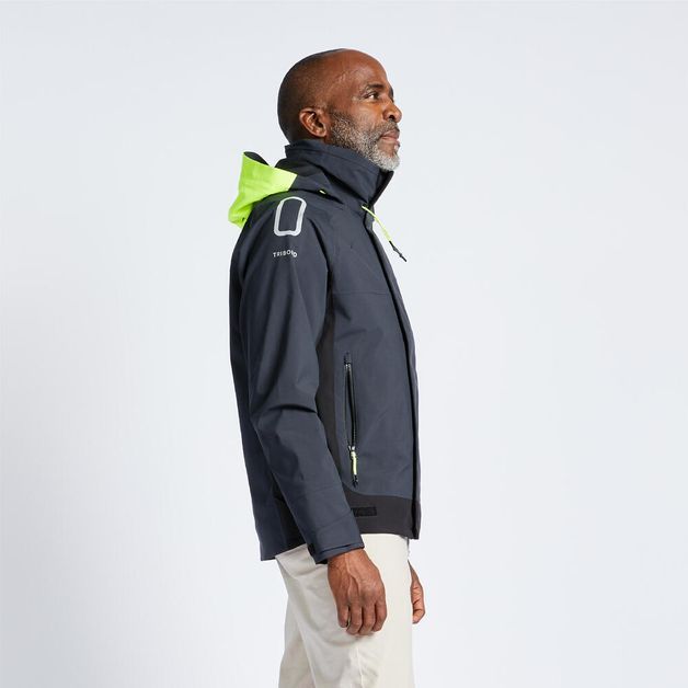 Crew jacket sailing 500, xl (chest 43") Cinza 3G