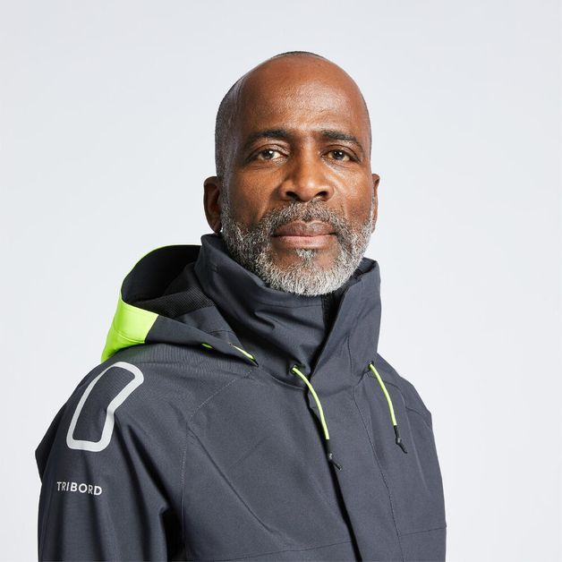 Crew jacket sailing 500, xl (chest 43") Cinza 3G