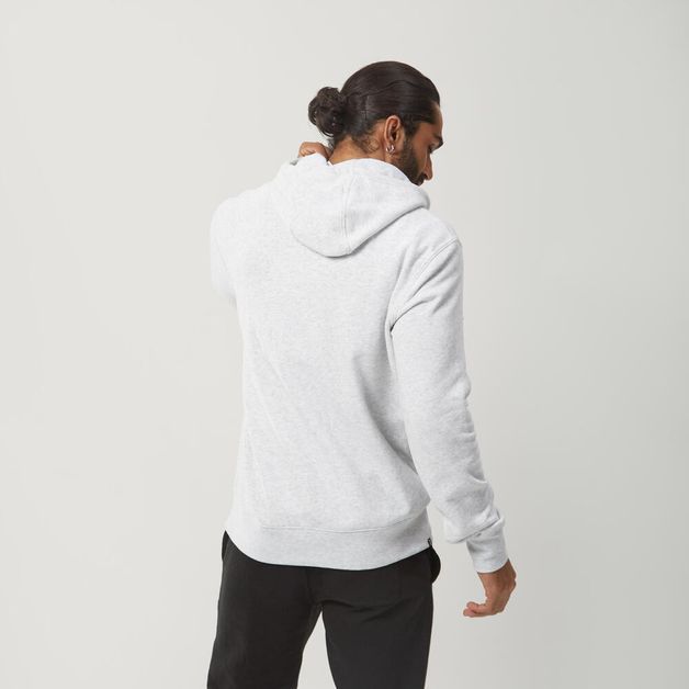 Sweat hood zip 500 ess, 3xl (chest 52") Cinza M