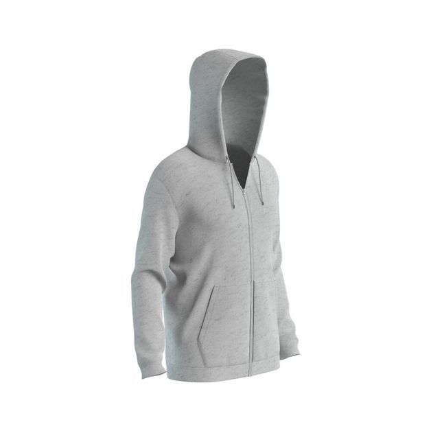 Sweat hood zip 500 ess, 3xl (chest 52") Cinza M