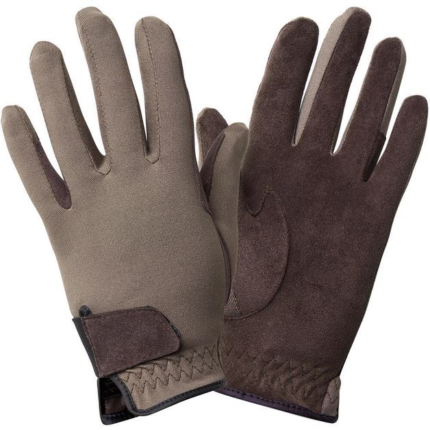 Basic kids gloves  preta, 12-14 anos Marrom 8-10 ANOS
