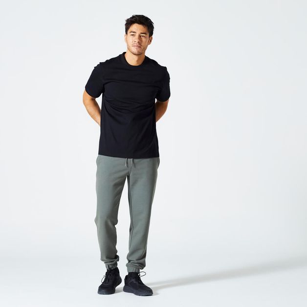 T-shirt regular 500 ess, 4xl (chest 56") Preto 3G