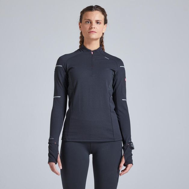 Camiseta-de-manga-comprida-Feminina-Warm-Light-preto-pink-42