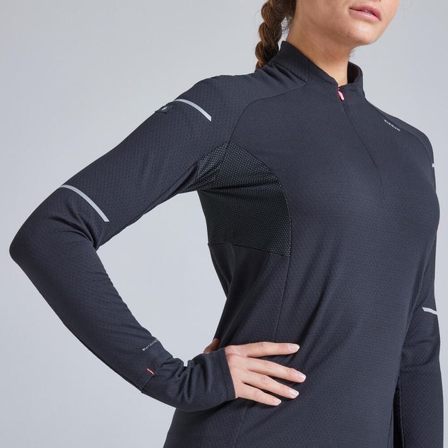Camiseta-de-manga-comprida-Feminina-Warm-Light-preto-pink-42