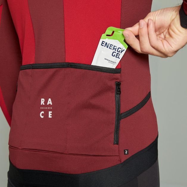 Mtb jersey long sleeve xc red grey, 2xl GG