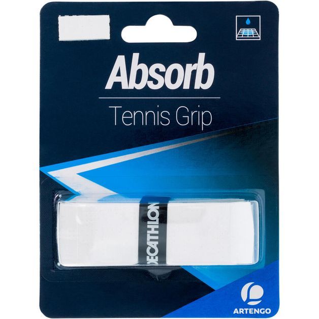 TA GRIP ABSORB WHITE, ONE SIZE FITS ALL